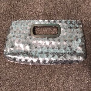 Silver clutch